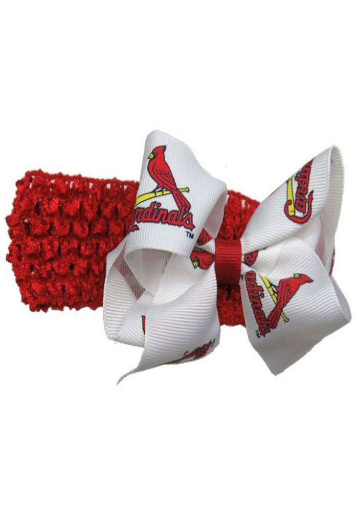 St Louis Cardinals Crochet Baby Headband