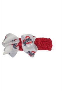 Ohio State Buckeyes Crochet Baby Headband