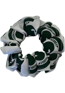 Michigan State Spartans Scrunchie Pony Kids Hair Ribbons