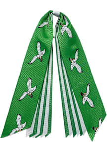 Philadelphia Eagles Retro Logo Pony Streamer Kids Hair Ribbons