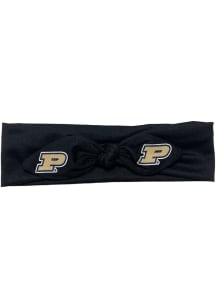 Knotted Purdue Boilermakers Youth Headband - Black