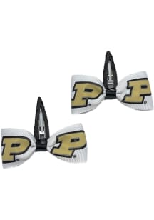 Clippie Purdue Boilermakers Baby Hair Barrette - Black