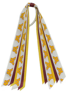 Mini Pony Minnesota Golden Gophers Kids Hair Ribbons - Red