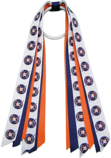 Houston Astros Mini Pony Streamer Kids Hair Ribbons