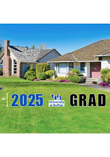 Buffalo Bulls Yearly Yard Sign - White