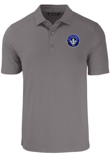 Cutter and Buck Montreal Impact Mens Graphite Forge Recycled Short Sleeve Polo