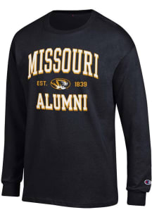 Champion Missouri Tigers Black Est Alumni Jersey Long Sleeve T Shirt