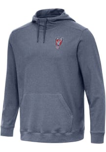 Antigua Indy Eleven Mens Navy Blue Cloud Long Sleeve Hoodie