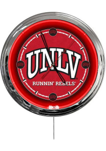 UNLV Runnin Rebels Multi Color LED Wall Clock