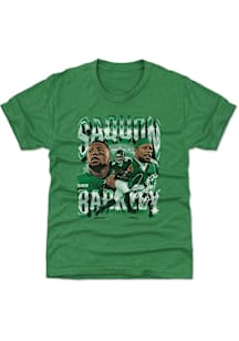 Saquon Barkley Philadelphia Eagles Youth Kelly Green Vintage Player Tee