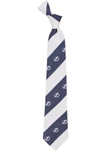 Tampa Bay Lightning Geo Stripe Mens Tie