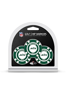 New York Jets Poker Chip 3 Pack Golf Ball Marker