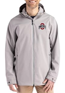 Cutter and Buck Ohio State Buckeyes Mens Grey Camano Light Weight Jacket