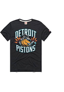 Homage Detroit Pistons Black City Edition 2025 Short Sleeve Fashion T Shirt
