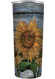 Kansas 24oz Sunflower Textured Stainless Steel Tumbler - Yellow