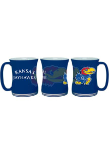 Kansas Jayhawks Barista Sculpted Mug