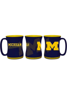 Michigan Wolverines Barista Sculpted Mug