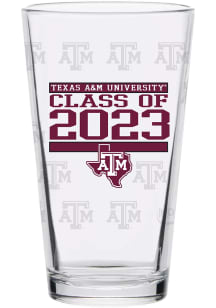 Texas A&amp;M Aggies 16 oz Class of 2023 Pint Glass
