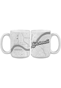 Cincinnati 15 oz City Map Mug