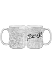 Kansas City 15 oz City Map Mug