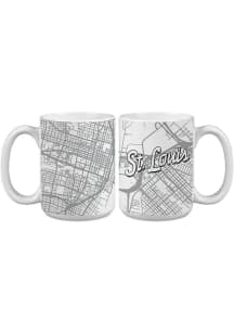 St Louis 15 oz City Map Mug
