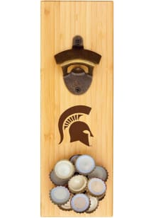 Michigan State Spartans BAMBOO Bottle Opener