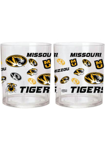 Missouri Tigers 10 oz Medley Rock Glass