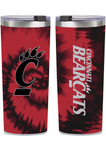 Cincinnati Bearcats 24oz Tie Dye Stainless Steel Tumbler - Red