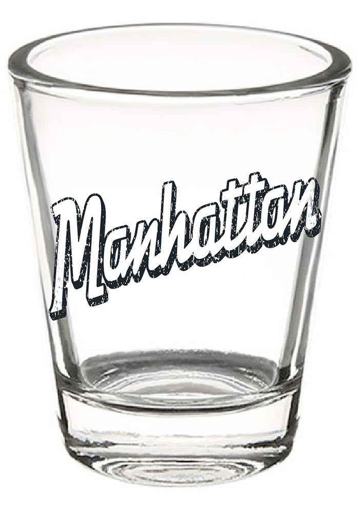 Manhattan Wordmark 2 OZ Shot Glass