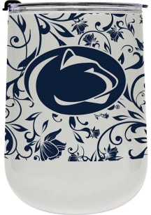 Penn State Nittany Lions 18oz Floral Curved Stainless Steel Stemless