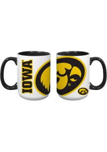 Iowa Hawkeyes 15oz Logo Java Mug