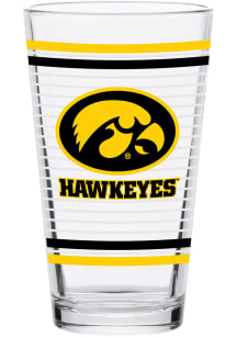 Iowa Hawkeyes 16oz Ring Pint Glass