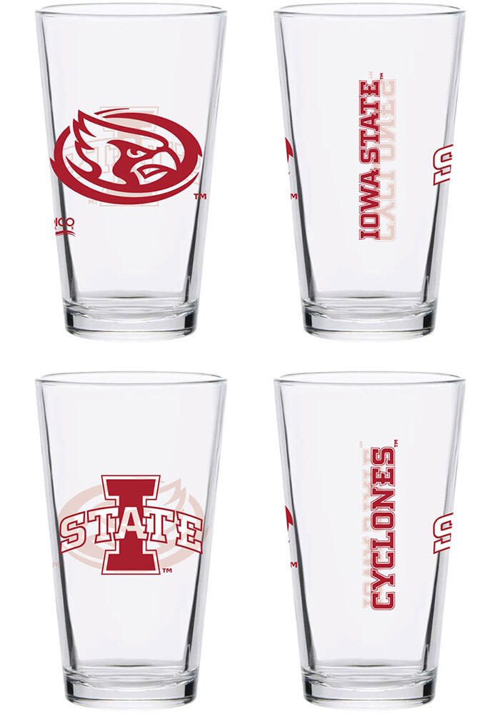 Iowa State Cyclones 15 oz. Stemless Wine Glass