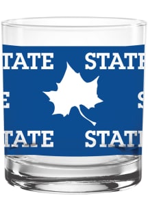 Indiana State Sycamores 14oz Logo Rock Glass