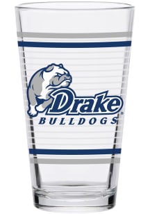 Drake Bulldogs 16oz Ring Pint Glass