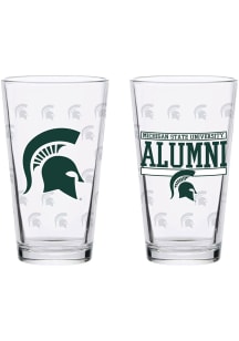 Michigan State Spartans 16 oz Alumni Pint Glass