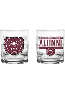 Missouri State Bears 14 oz Alumni Rock Glass