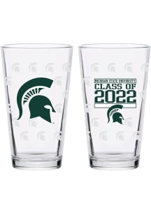 Michigan State Spartans 16 oz Class of 2022 Pint Glass