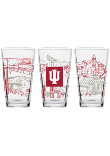 Indiana Hoosiers 16oz Campus Pint Glass