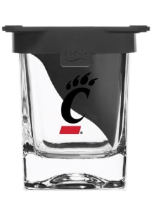Cincinnati Bearcats Ice Wedge Rock Glass