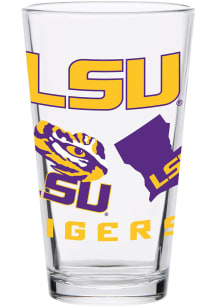 LSU Tigers 16oz Medley Pint Glass