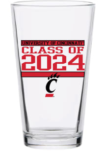Cincinnati Bearcats 16 oz Class of 2024 Pint Glass