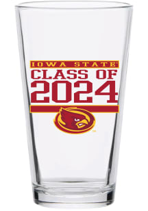 Iowa State Cyclones 16 oz Class of 2024 Pint Glass