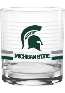 Michigan State Spartans 14oz Ring Rock Glass