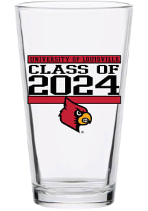 Louisville Cardinals 16 oz Class of 2024 Pint Glass