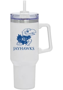 Kansas Jayhawks 40oz Rocky Stainless Steel Tumbler - Blue