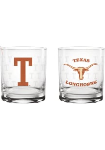 Texas Longhorns 14oz Repeat Rock Glass