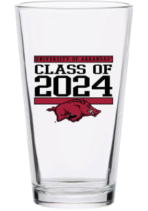 Arkansas Razorbacks 16 oz Class of 2024 Pint Glass