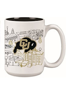 Colorado Buffaloes 15oz Campus Design Ceramic Mug - Green
