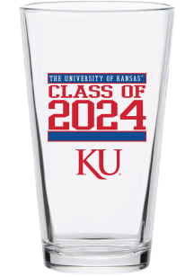 Kansas Jayhawks 16oz Class of 2024 Pint Glass